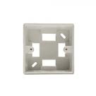 Caixa Para Canaleta 3X3 Alta 75X75X41 Bege 5122000 Dutoplast