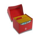 Caixa para cartas 100+ xl vermelho - gmg120
