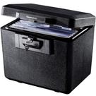 Caixa para documentos SentrySafe à prova de fogo com fechadura de chave 39 x 31 x 35 cm