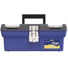 Caixa Para Ferramentas 16'' Trava Metálica Iwst16013 Cor Azul / Cinza Irwin