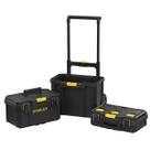 Caixa Para Ferramentas Stanley Quick Link 3 em 1 Com Rodas