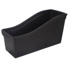 Caixa para Livros Storex Grande 36x13x18 cm Preta com Bolso