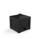Caixa para Mangueira de Jardim Mayne Fairfield Preta 43x43x46 cm