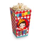 Caixa para Pipoca Caipirinha Menina - Tamanho P - 10 Unidades - Cromus - Rizzo