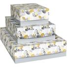 Caixa para Presente com Tampa Natureza Grande 35X25,5X7,5CM - Sortida, Pacote com 12 Caixa para Presente com Tampa Natureza Grande 35X25,5X7,5CM - Sortida, Pacote com 12