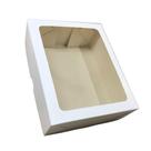 Caixa Para Presente Com Visor 19x15x6 Branca 20 Unidades Caixa Para Presente Com Visor 19x15x6 Branca 20 Unidades