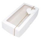Caixa Para Presente Doce Bombom 22x10x4 Papel Branca 80 Un Caixa Para Presente Doce Bombom 22x10x4 Papel Branca 80 Un