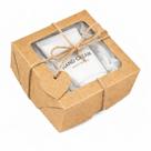 Caixa Para Presente Doces Cosmeticos Kraft 10x10x4,5 -40 Un