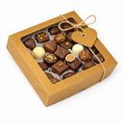 Caixa Para Presente Kraft Bombom Cosméticos 15x15x4 20 Un