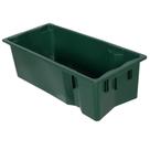Caixa Para Transporte Leite Saquinho Verde Injesul 24L Caixa Para Transporte Leite Saquinho Verde Injesul 24L