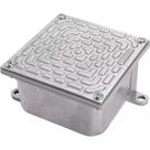 Caixa Passagem Aluminio Tramontina 10Cm X 10Cm - 56123001