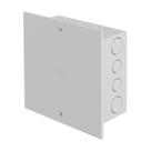 Caixa Passagem Grande 381x342mm PVC Amanco IP40 NBR6146 Drywall Entradas 25/32mm Barramento incluso Caixa Passagem Grande 381x342mm PVC Amanco IP40 NBR6146 Drywall Entradas 25/32mm Barramento incluso