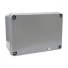 Caixa Passagem Pvc Steck 23,4Cm X 17,4Cm Sobrepor Cinza Ip55 - Sex-231