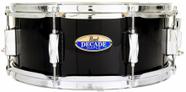 Caixa Pearl Decade Maple Black Ice 14x5,5 com casco fino 5.4mm e pele Remo Ambassador UT Caixa Pearl Decade Maple Black Ice 14x5,5 com casco fino 5.4mm e pele Remo Ambassador UT