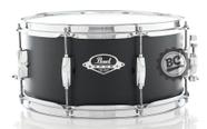 Caixa Pearl Export EXX Satin Shadow Black 14x6,5 Mahogany Hybrid Shell, peles Remo e canoas inteiriças