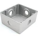 Caixa Piso Aluminio Tramontina 4X4 X Baixa 3/4''