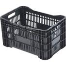Caixa Plast.Perfurada Preta 55 X 36 - Kit C/3 PC Caixa Plast.Perfurada Preta 55 X 36 - Kit C/3 PC