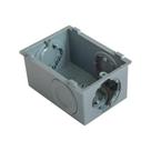 Caixa Plastibox L Cinza Escuro Tramontina - 94x64x48mm - 3 Bitolas 1-2, 3-4 E 1