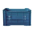 Caixa Plástica Azul Vazada Empilhável para Mercado e Hortifruti Arqplast