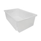 Caixa Plástica Branca Sem Tampa S-800 25 Litros Supercron