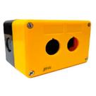 Caixa Plastica de Sobrepor Para Botoeira 22,5mm 2 Furos JNG