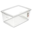 Caixa Plastica Multiuso Cristal 60L 63X41X30,5 C/Trava