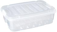 Caixa Plastica Multiuso Gran Box Baixa Incolor 13,7L