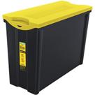 Caixa Plástica Multiuso Preto 16,5L 18,5X42X30,5 ALTA
