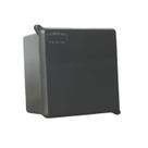 Caixa plástica opaca 80x80x52mm preto schuhmacher