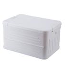 Caixa Plástica Organizadora Dobravel Multiuso Grande 30L Cor:Branco
