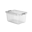Caixa Plastica Organizadora Transparente 27 Litros - Plasvale Transparente Caixa Plastica Organizadora Transparente 27 Litros - Plasvale Transparente