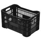 Caixa Plastica Perfurada Preta 55 X 36 - CAIXAPLAST