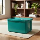Caixa Plastica Pop 60 L Com Rodinhas 1017