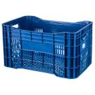 Caixa Plástica Supermercado Azul 55,5x34x30cm Embrast