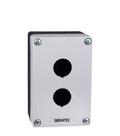 Caixa Plástica Tipo Botoeira Vazia - Branca - Modelo BX1 Caixa Plástica Tipo Botoeira Vazia - Branca - Modelo BX1