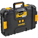 Caixa Plástica Vonder Cpv 910 542 Mm X 375 Mm X 171 Mm Com Alça Emborrachada E Proteção Ip65 Para