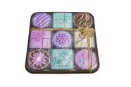 Caixa Pool Float Swimline de chocolates marrom 185x185x25cm Caixa Pool Float Swimline de chocolates marrom 185x185x25cm