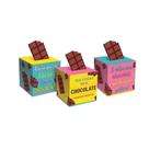 CAIXA POP UP CHOCOLATE SORTIDO P 7x7x7 C/10 UN CROMUS EMBALAGEM