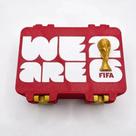 Caixa Porta Figurinhas We Are 26 Copa Do Mundo Fifa Copa Do Mundo Vermelho
