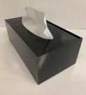 Caixa Porta Lenços De Papel Ou Interfolhas Em Acrílico Preto