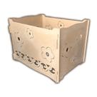 Caixa Porta Presentes Floral Em Mdf Provençal Para Decoração Festas