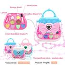 Caixa portátil para crianças DIY Play House Makeup Toy Lipst