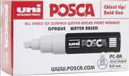 Caixa Posca PC-8K Branca C/ 6 unid. Uniball - ATACADO