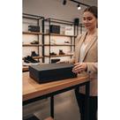 Caixa Presente Grande 35cm Preta - Embalagem Luxo!