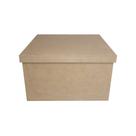 Caixa Quadrada Tampa de Sapato 20x20x15 Kit 12un Mdf Madeira Caixa Quadrada Tampa de Sapato 20x20x15 Kit 12un Mdf Madeira