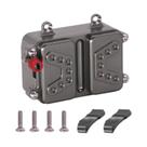 Caixa receptora ESC para SCX10 1/10 RC Buggy Spa Metal
