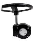 Caixa redutora com volante valvula borboleta 30:1 - encaixe estrela 17mm cr.200