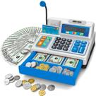 Caixa registradora de brinquedos BAODLON 103 unidades com microfone para crianças a partir de 3 anos