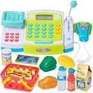 Caixa registradora HYAKIDS Pretend Play com microfone, scanner 3+ Caixa registradora HYAKIDS Pretend Play com microfone, scanner 3+