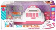Caixa Registradora Infantil Rosa Mini Shopping BR1182